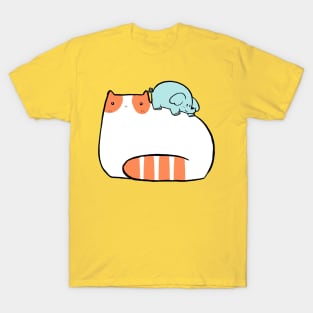 Big Cat and Little Elephant T-Shirt